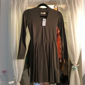Dark green new Hollister dress